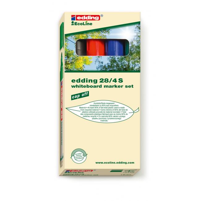 Edding 28/4S Whiteboard-Marker-Set