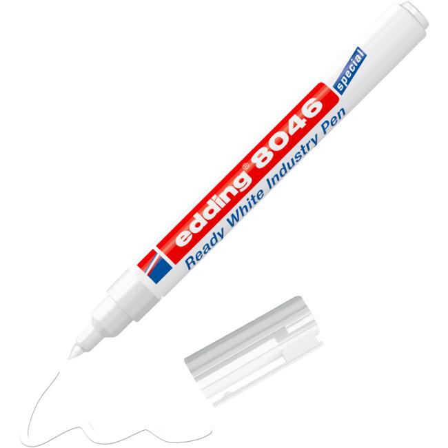 Edding 8046 Permanentmarker weiß