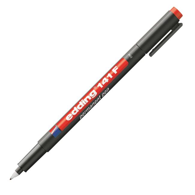 Edding 141 F Permanentmarker rot