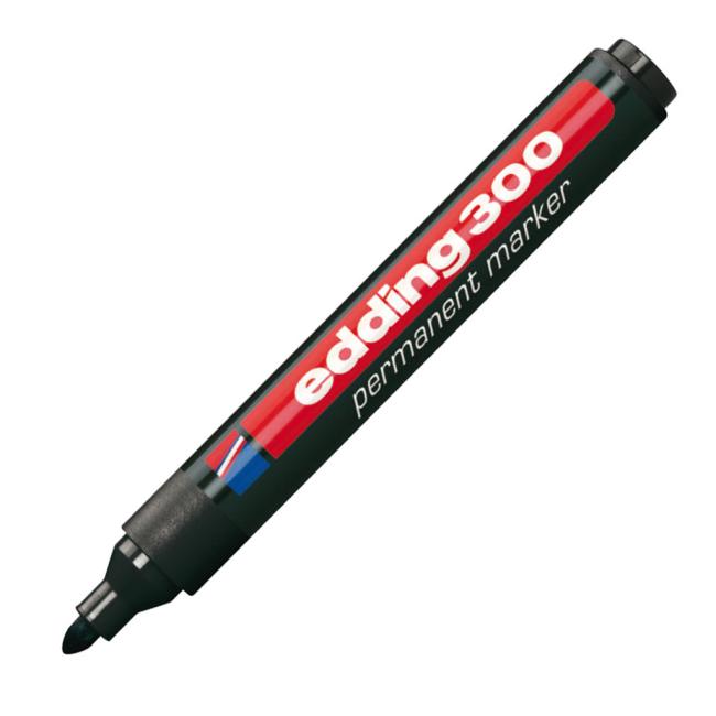 Edding 300 Permanentmarker schwarz