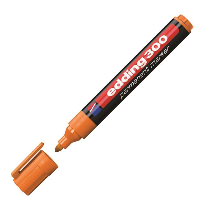 Edding 300 Permanentmarker orange