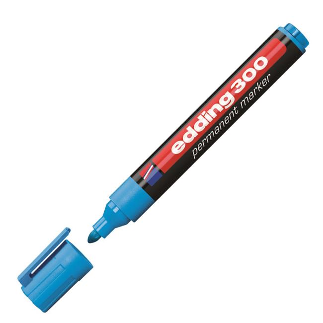Edding 300 Permanentmarker hellblau