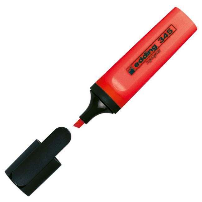 [ED034502] Textmarker Edding 345 Rot