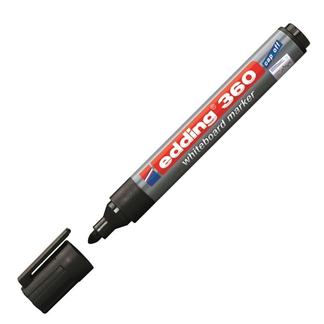 [ED036001] Edding 360 Whiteboard-Marker schwarz