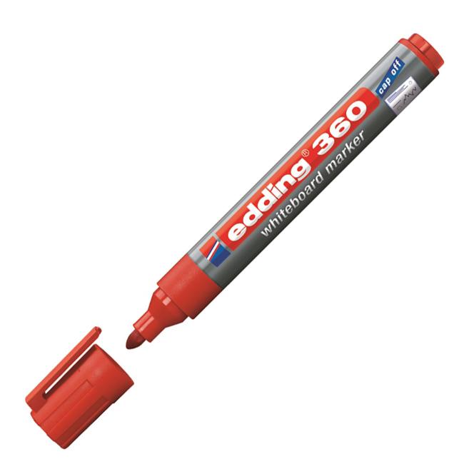 Edding 360 Whiteboard-Marker rot