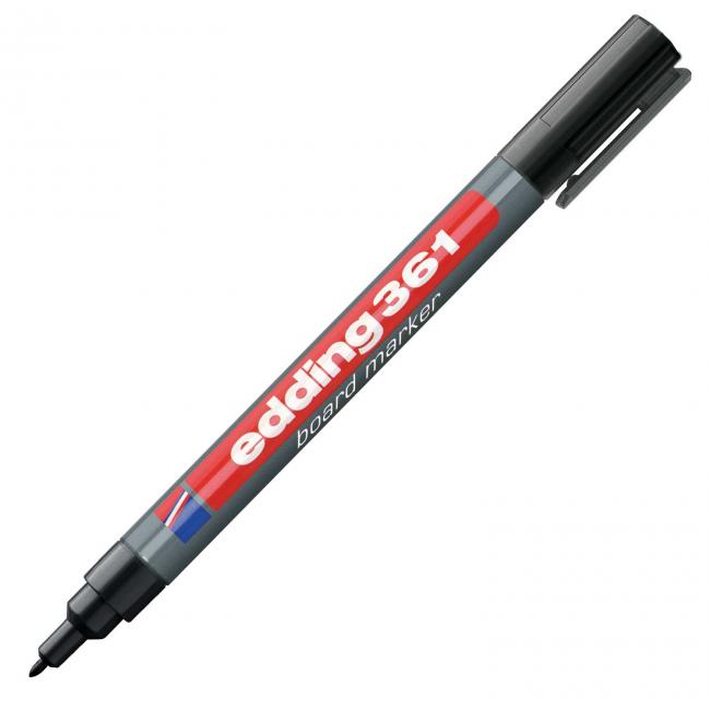 Edding 361 Whiteboard-Marker schwarz
