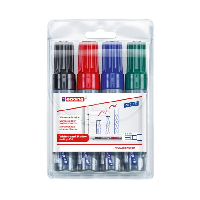 [ED036594] Edding 365/4S Whiteboard-Marker-Set
