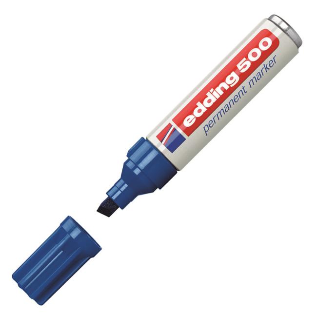 Edding 500 Permanentmarker blau
