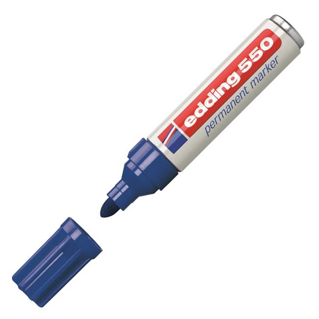 Edding 550 Permanentmarker blau