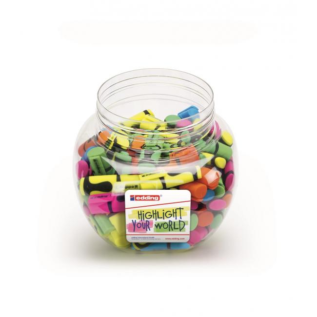 Präsentation von Edding Mini-Textmarkern, 7/100 Stück