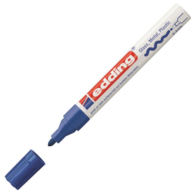 Lackmarker Edding 750 blau