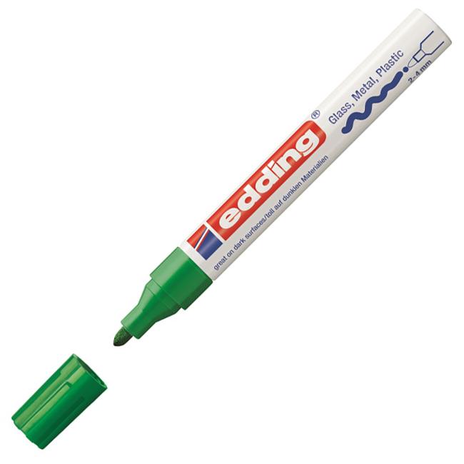 Lackmarker Edding 750 grün