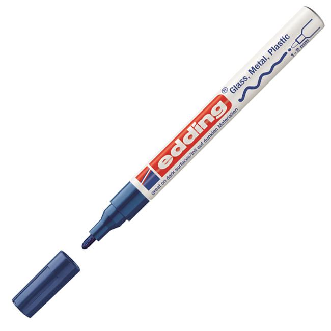 Lackmarker Edding 751 blau