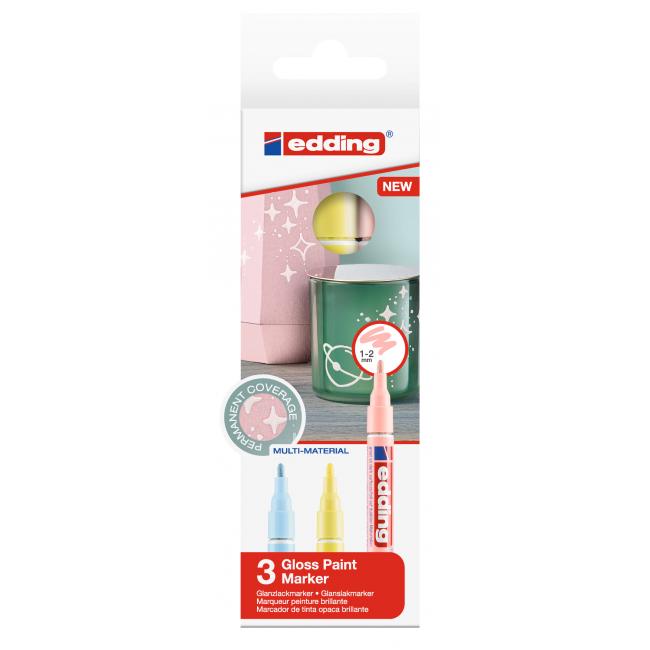 [ED075128] Set Poliermarker 751/3 S Pastell