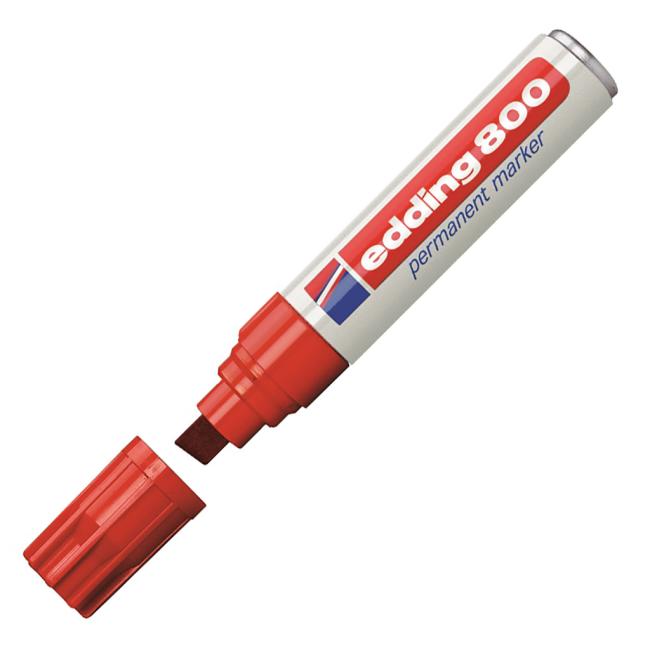 Edding 800 Permanentmarker rot