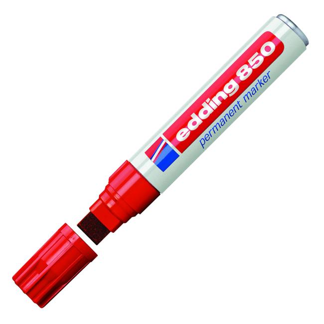 Edding 850 Permanentmarker rot