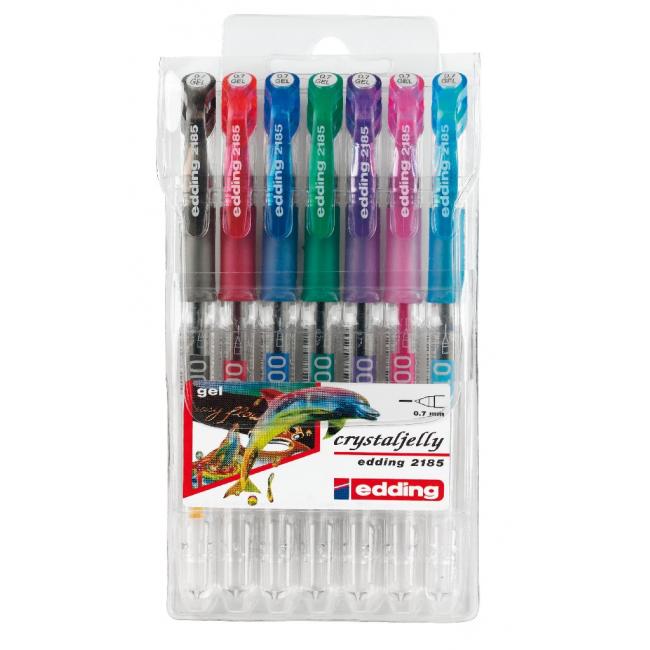 [ED218568] Set Gelroller Edding 2185/7S Standardfarben