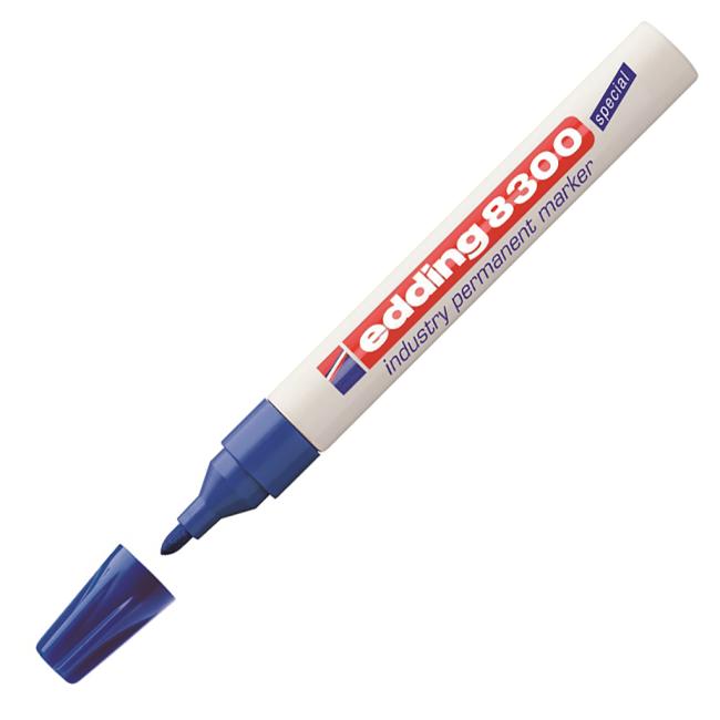 Industrieller Permanentmarker Edding 8300 blau