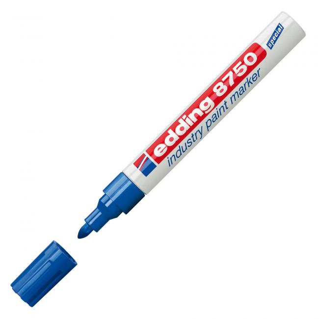 Industrieller Lackmarker Edding 8750 blau