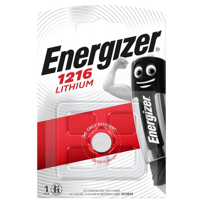[EN163400] Energizer CR1216 1 Stück Lithium-Knopfzelle EN-E300163400