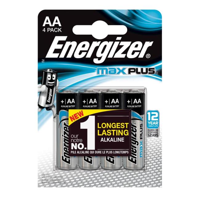 Energizer Max Plus LR6/4-Zellen-Batterie