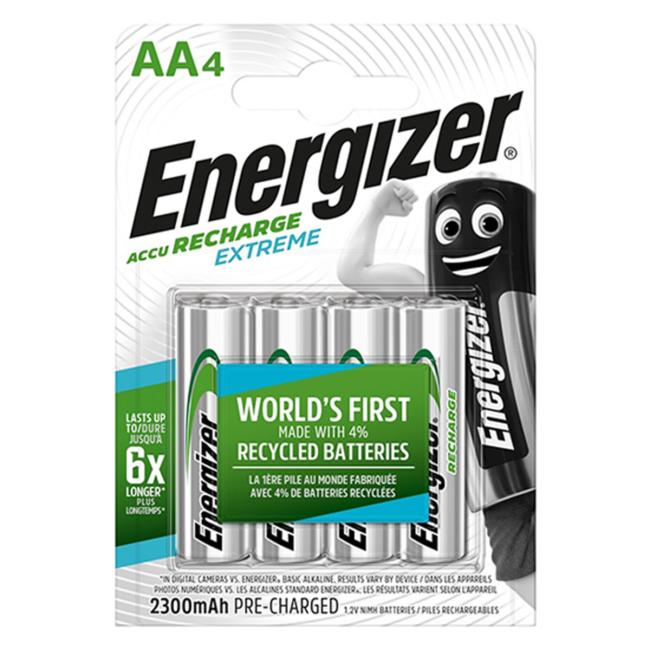 Energizer Akku 2300 mAh AA-HR6 / 4 Stück