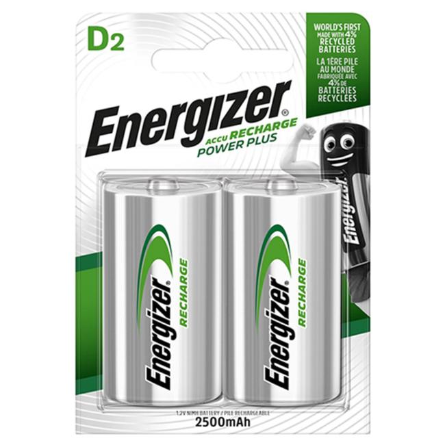 Energizer großer Einzelzellen-Akku 2500 mAh HR20 / 2 Stück