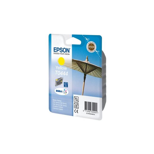 Epson C13T044440 gelbe HC-Tintenpatrone für S C64/C66/C84/CX3650/CX6400 (420 Seiten)