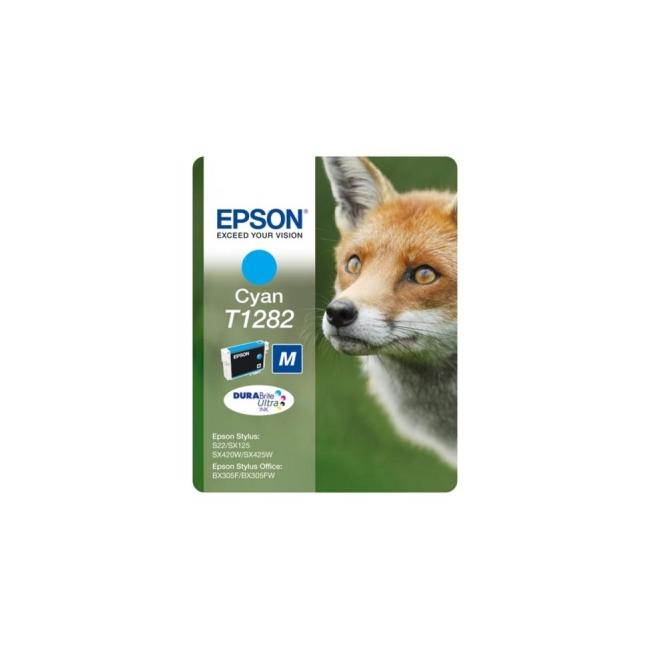 [EP011766] Epson T1282 Tintenpatrone Cyan M für S22/SX125/SX130/SX235W/SX420W (3,5 ml)