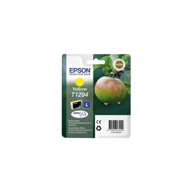 Epson T1294 gelbe Tintenpatrone C13T129440 für SX235W/SX420W/SX425W (616 Seiten)