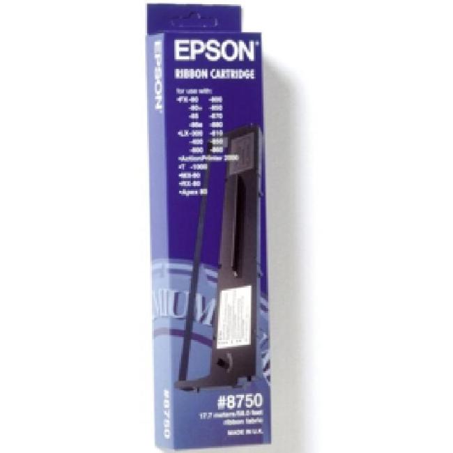 Epson C13S015637 Kassette für FX850/FX870/FX880/LX300/LX400/LX850/LX350, schwarz