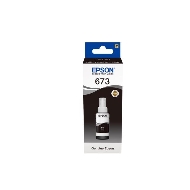 Epson C13T67314A schwarze Tintenpatrone für L800/L805/L850/L1800 (70 ml)