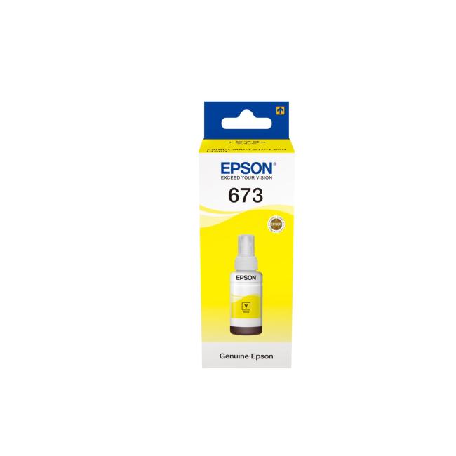 [EP018416] Epson C13T67344A gelbe Tintenpatrone für L800/L805/L850/L1800 (70 ml)