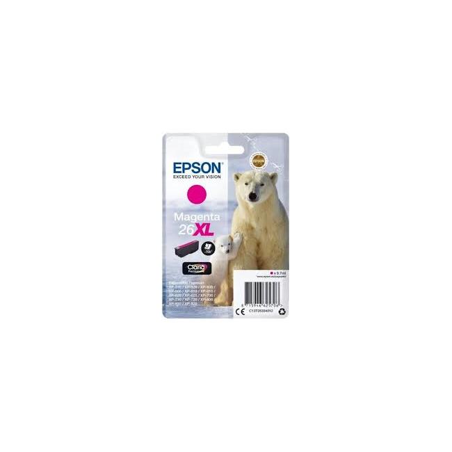 [EP021988] Epson T2632 26XL Claria Cyan-Tintenpatrone für XP-600/700 (9,7 ml)