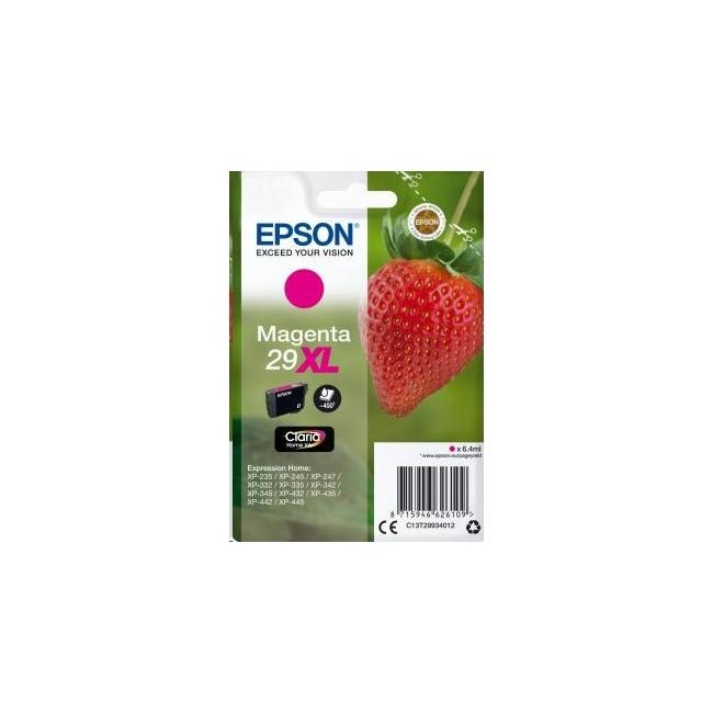[EP036273] Epson C13T29934012 T29XL Magenta-Tintenpatrone für Exp. Home XP-235/332/335/432/435 (6,4 ml)