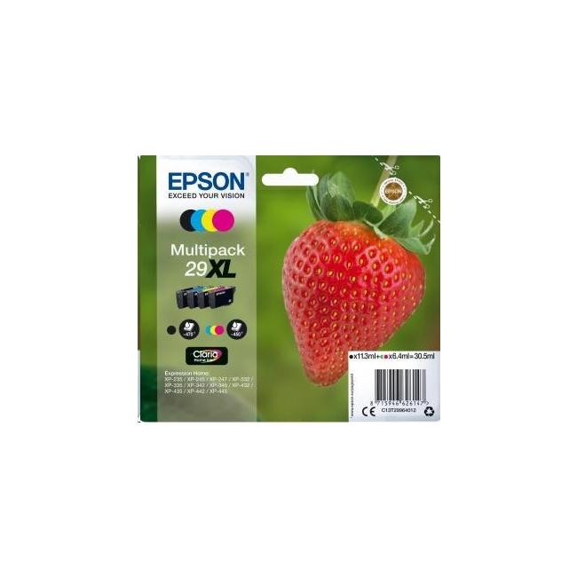 Epson C13T299640 T29XL CMYK Multipack-Tintenpatrone für Expression Home XP-235/332/335/432/435