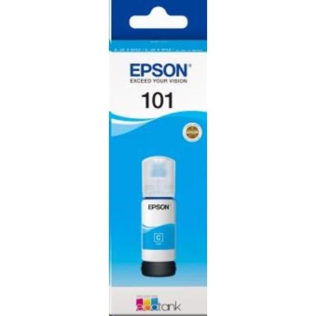 Epson ecoTANK 101 Cyan-Tintenpatrone C13T03V24A für L4150/4160/6160/6170 (6.000 Seiten)