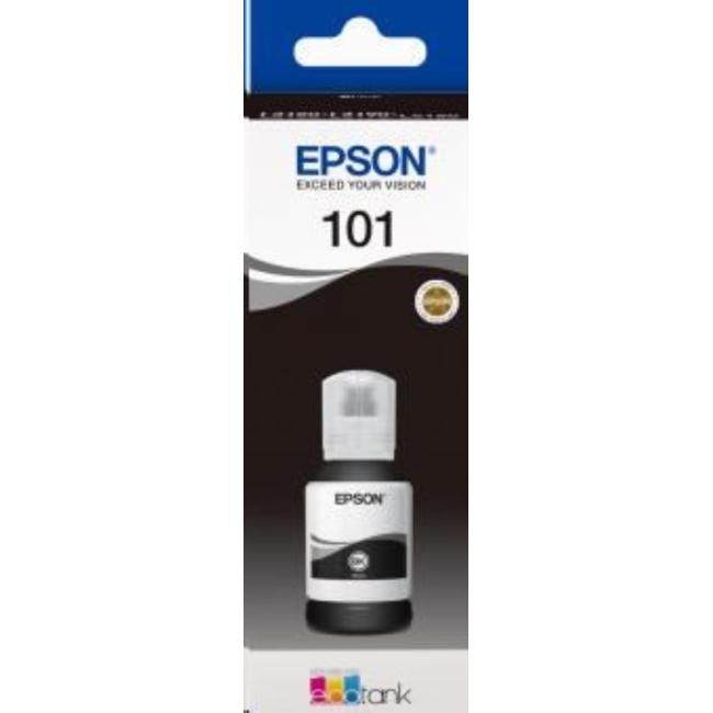 Epson ecoTANK 101 schwarze Tintenpatrone C13T03V14A für L4150/4160/6160/6170 (7.500 Seiten)
