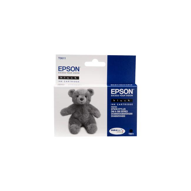 Epson Tintenpatrone T061140 schwarz für SP D68/D88/DX3850/DX4850 (250 Seiten)