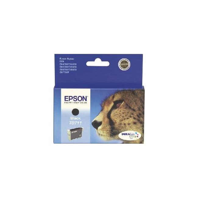 Epson T07114011 schwarze Tintenpatrone für D120/DX7400/7450/8400/8450/9400F (250 Seiten)