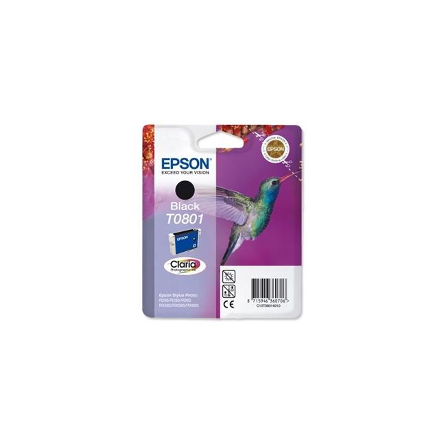 [EP080140] Epson T080140 schwarze Tintenpatrone für SP R265/R285/R360/RX560/RX585 (330 Seiten)