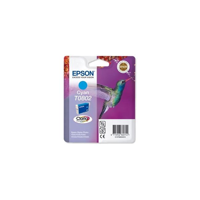 [EP080240] Epson T080240 Cyan-Tintenpatrone für SP R265/R285/R360/RX560/RX585 (935 Seiten)