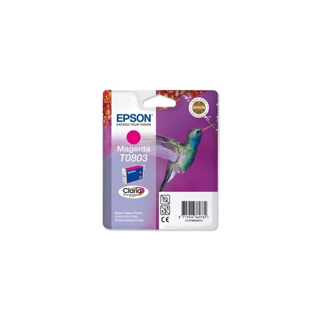 Epson T080340 Magenta-Tintenpatrone für SP R265/R285/R360/RX560/RX585 (460 Seiten)