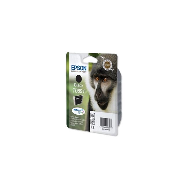 [EP089100] Epson T0891 schwarze Tintenpatrone für S20/SX105/SX205/SX218/SX405 (5,8 ml)