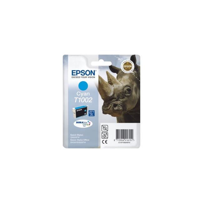 Epson C13T10024010 Cyan-Tintenpatrone für SO B40W/BX600FW/BX610FW/BX310 (975 Seiten)