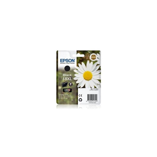 [EP181100] Epson T1811 18XL schwarze Tintenpatrone für Ex. Home XP-102/202/205/302 (470 Seiten)