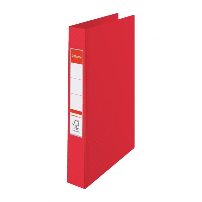 [ES014451] Esselte 2-Ring-Ordner, komplett aus Kunststoff, 4,2 cm, VIVIDA, rot