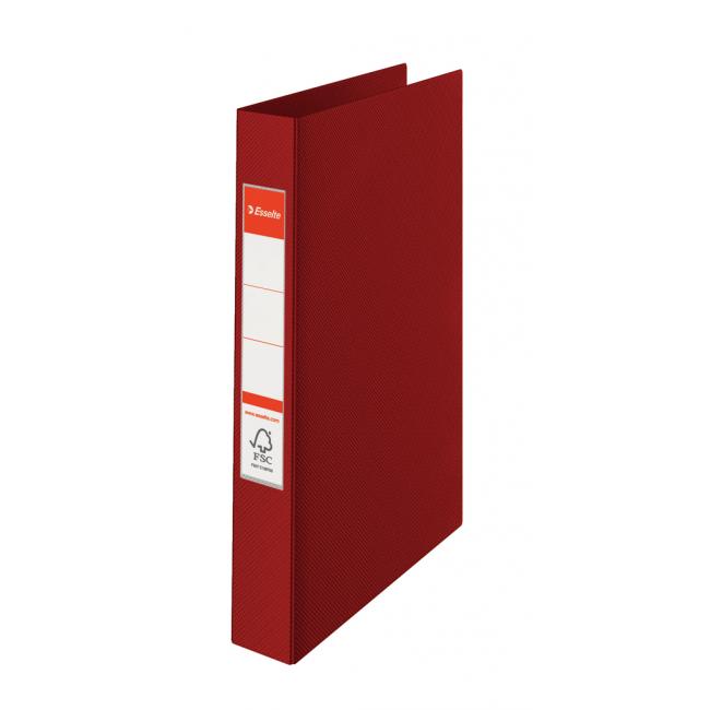 [ES014456] Esselte 2-Ring-Ordner, komplett aus Kunststoff, 4,2 cm, VIVIDA, bordeauxrot
