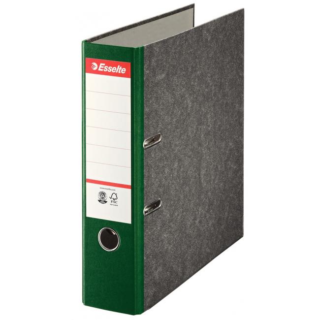 Hebelordner Esselte Marmor 7,5 cm grün