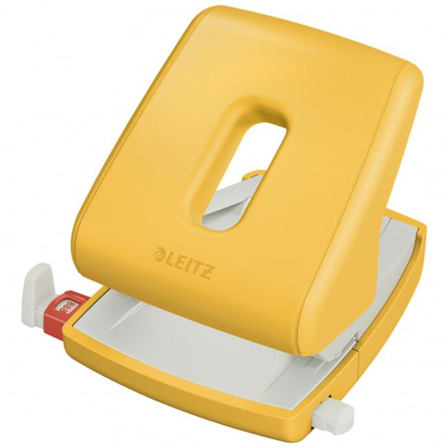 [ES040019] Leitz Cosy 30-Blatt-Locher, Warmgelb